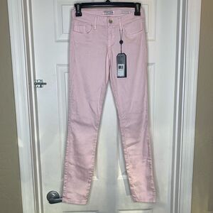 Guess Brittney Skinny Ankle Slim Fit Pink Jeans